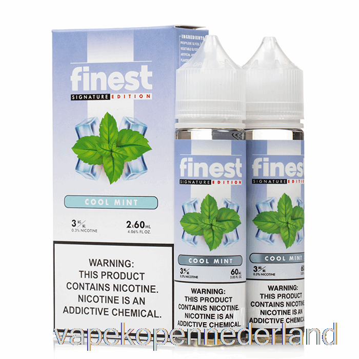 Vape Nederland Cool Mint - De Beste Kenmerkende Editie - 120ml 3mg